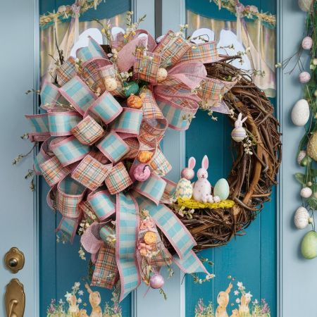 Spring time Floral Wreath